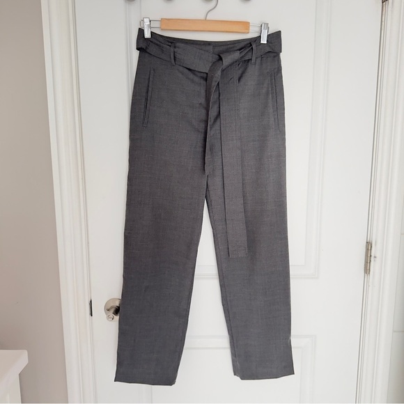 Wilfred Pants - Wilfred tie front wool  pants gray size 6